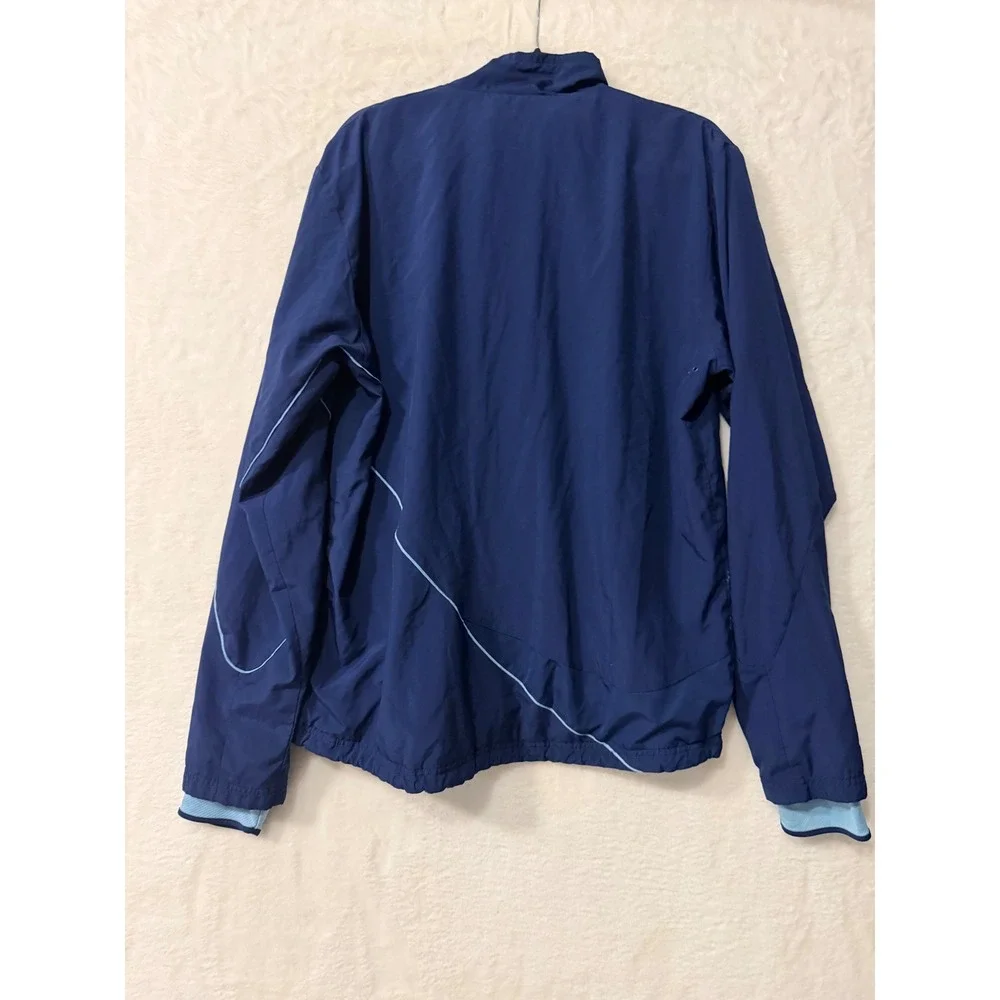 Adidas‎ F50 Soccer Windbreaker Jacket Mens XL Navy Blue Full Zip Mesh Lined